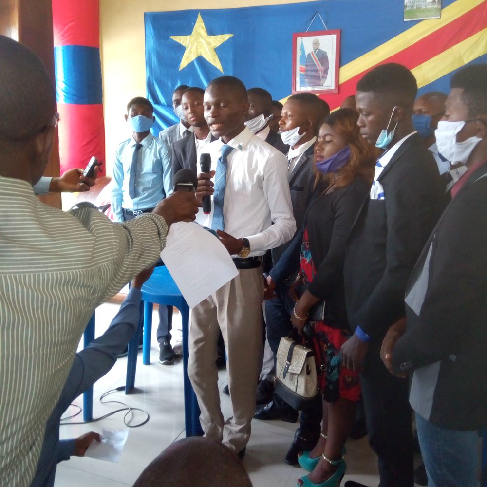 Parlement des jeunes réuni à Kisangani, RD Congo